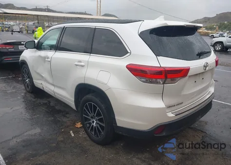 2018 Toyota Highlander Se from USA, damaged, VIN 5TDKZRFHXJS535612